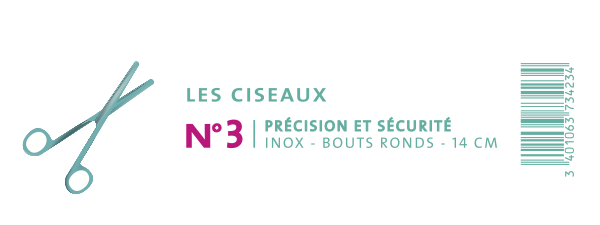 CISEAUX INOX - M/M DROITS 14 CM - visuel 1