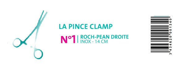 PINCE ROCHESTER-PEAN DROITE - 14 CM - visuel 1