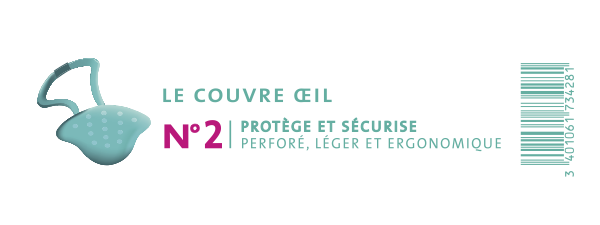COUVRE-ŒIL PERFORÉ, LÉGER & ERGONOMIQUE - visuel 1