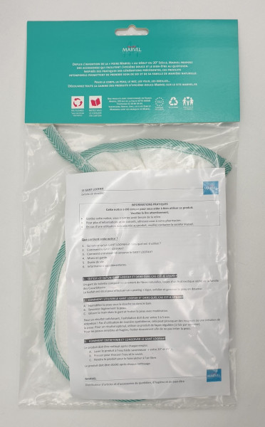 GANT DE TOILETTE LOOFAH OVAL - visuel 4