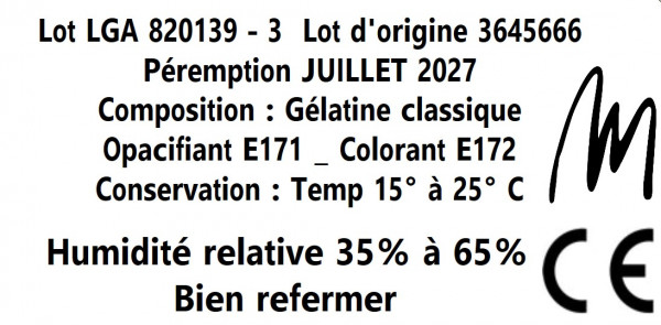 GÉLULES IVOIRE N° OO - visuel 2