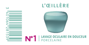ŒILLÈRE PORCELAINE - visuel 1