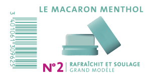 MENTHOL MACARON GRAND MODÈLE - visuel 1
