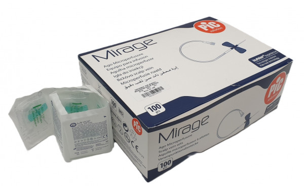 AIGUILLE MICROPERFUSEUR MIRAGE - PIC SOLUTION - 8/10 G21 - VERT - BT5 - visuel 4