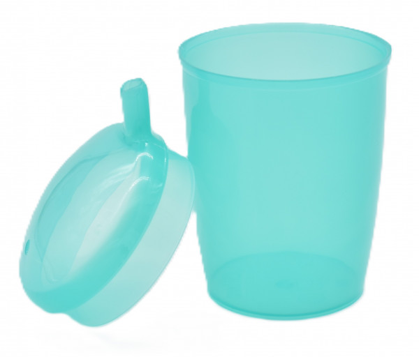 VERRE À BOIRE & COUVERCLE BEC DE CANARD - 250ML - visuel 3