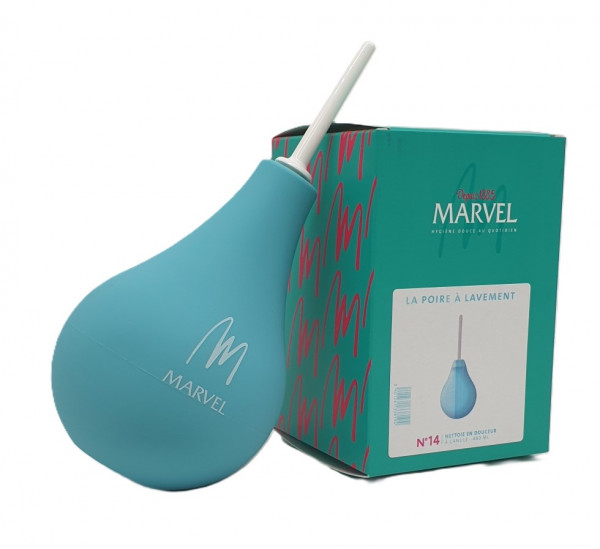 POIRE À LAVEMENT N°14 - 480ML + CANULE - visuel 2