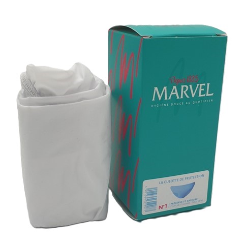 CULOTTE DE PROTECTION PLASTIQUE N°1 - ÉTANCHE & LAVABLE - T38/40 - visuel 5