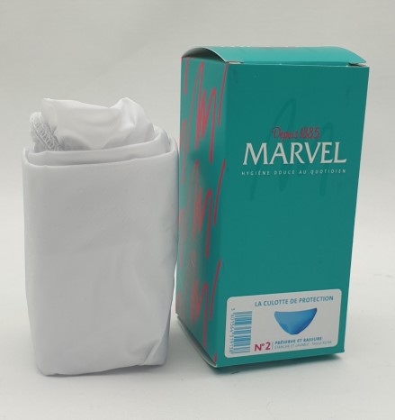 CULOTTE DE PROTECTION PLASTIQUE N°2 - ÉTANCHE & LAVABLE - T42/44 - visuel 5