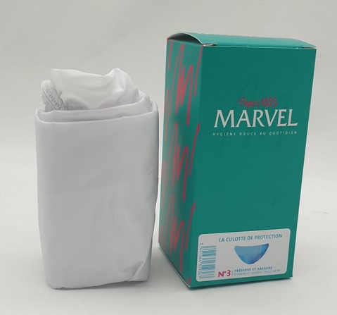 CULOTTE DE PROTECTION PLASTIQUE N°3 - ÉTANCHE & LAVABLE - T46/48 - visuel 5