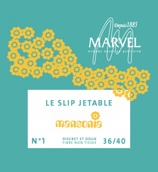SLIPS JETABLES - T36-40 ©MANSONIA - visuel 1