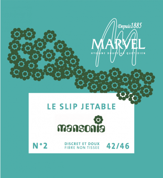 SLIPS JETABLES - T42/46 ©MANSONIA - visuel 1