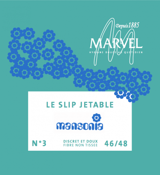 SLIPS JETABLES - T46/48 ©MANSONIA - visuel 1
